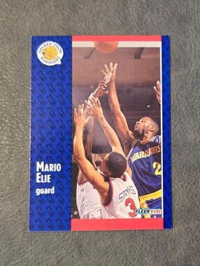 1991-92 Fleer #286 Mario Elie Basketball Card